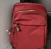 萊夫騏驥紅女雙肩包簡(jiǎn)約布包大容量14英寸旅行背包新年情人節禮物 石榴紅（中號）-13英寸 曬單實(shí)拍圖