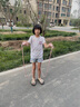 李寧（LI-NING）竹節跳繩計數兒童小學(xué)生幼兒園一年級初學(xué)者中考考試訓練專(zhuān)用 計數款【甩到不疼+可寫(xiě)姓名】粉 曬單實(shí)拍圖
