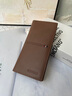 班亞奴2025新款男士錢(qián)包男款真皮牛皮超薄多卡位高檔時(shí)尚潮流長(cháng)款男皮夾 咖啡色--超薄-(頭層牛皮-防盜刷) 曬單實(shí)拍圖
