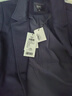 德瑪納【高含量綿羊毛西裝】秋冬西裝領(lǐng)修身長袖西服外套女 藏青 L  曬單實(shí)拍圖