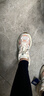 斐樂(lè)（FILA）官方女鞋老爹鞋運(yùn)動(dòng)鞋楊冪同款夏新款蕨草鞋休閑鞋 初雪白/桃粉色-PC 36.5 曬單實(shí)拍圖