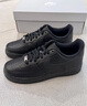 耐克（NIKE）官方男鞋AIR FORCE 1'07 AF1 黑色空軍一號(hào)運(yùn)動(dòng)鞋低幫休閑鞋板鞋 CW2288-001 42.5 曬單實(shí)拍圖