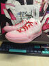 SHIYITONG石一童二代低幫實(shí)戰籃球鞋男板鞋比賽運動(dòng)女鞋碳板氣墊緩震耐磨鞋 粉色【前后掌氣墊】 43 曬單實(shí)拍圖