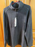 霞湖世家真德絨長(cháng)袖T恤男立領(lǐng)半拉鏈保暖打底衫NL091 深灰色 2XL （161-175斤） 曬單實(shí)拍圖