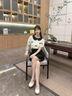 卓詩(shī)尼軟底瑪麗珍鞋女2025年秋秋季新款珍珠蝴蝶結(jié)學(xué)院風(fēng)皮鞋配裙子單鞋 黑色 37 曬單實(shí)拍圖