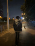 ZMEXoversize高街外套男士春秋ins新款飛行員夾克秋冬美式棒球服男 蜘蛛帶網(wǎng) 黑色雙層外套(左) 2XL 曬單實(shí)拍圖