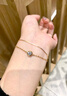 MITHAOL明星同款超閃泡泡手鏈女 輕奢單鉆50分莫桑鉆女神節禮物送女友黃金色手鏈專(zhuān)柜禮盒裝【送禮更顯愛(ài)意】 曬單實(shí)拍圖