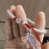 中國黃金腰纏萬貫盤纏足銀手鏈女士碎銀手串七夕情人節(jié)禮物送女友老婆生日 平安喜樂足銀手鏈【京速達】 曬單實拍圖