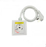 柜式空調(diào)掛式空調(diào)插頭16A轉(zhuǎn)32A插座耦合器電源插板加長(zhǎng)接線板 0.5米16A插頭2.5平線+32A插座 曬單實(shí)拍圖