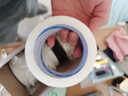 圳牌防風無痕膠帶布基膠貼門窗戶密封不留膠封窗膠帶無痕膠防水高溫膠帶膠布墻面強力膠貼紙堵風保暖窗縫膠布 【白色】 50mm寬*20米長-1卷價 曬單實拍圖