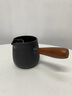 容山堂紅泥小火爐炭爐圍爐煮茶爐煮茶壺煮茶器戶外炭火爐碳爐戶外燒水壺 戶外木把鑄鐵煮茶罐-小丁紋 曬單實拍圖