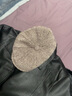 瑞質(zhì) 爸爸男士中老年貝雷帽男春秋休閑時(shí)尚文藝復古中年爺爺帽子毛呢2 咖條 M （58-60cm）大部分人的選擇 曬單實(shí)拍圖