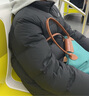 巴拉巴拉童裝兒童羽絨服冬裝中大童男童女童寶寶立領(lǐng)保暖短款外套 黑色90001 160 （C類） 曬單實(shí)拍圖