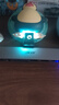 頑鍵俠電腦外接開關 網(wǎng)吧臺式機桌面電源開機鍵外置延長啟動加長線粘貼式按鈕家用網(wǎng)咖辦公室宿舍多場景 黑色鍵帽 線長兩米  七彩燈效 曬單實拍圖