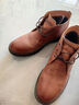 洛克華菲（Rock Fairwhale）新品男鞋百搭馬丁靴男英倫風(fēng)真皮男士休閑皮鞋復古靴子男 棕色 39 曬單實(shí)拍圖