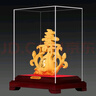 京峰閣 大號絨沙金壽桃祝壽擺件 創(chuàng)意壽禮送長輩老人生日禮物80大壽禮品 大號福壽雙全壽字桃26*18*34cm 曬單實拍圖