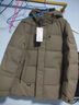 雅鹿【90%鴨絨】戶(hù)外防風(fēng)羽絨服男士連帽冬季厚款保暖登山工裝外套男 曬單實(shí)拍圖