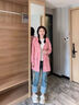 皮爾卡丹（pierre cardin）中長(zhǎng)款風(fēng)衣外套女士春秋季2025新款中年媽媽時(shí)尚減齡連帽加絨外衣 磚紅【春秋季-不加絨】 XL 碼丨建議110-125斤 曬單實(shí)拍圖