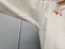 MXQP日系格子翻領(lǐng)棒球服牛仔外套女2025春季新款寬松百搭甜美學(xué)生夾克 A35米杏色 【雙層寬松版】 L 【建議100-125斤】 曬單實(shí)拍圖