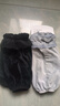 加寬長(cháng)款羽絨服袖套女冬季花邊蕾絲防臟套袖辦公室學(xué)生防污護袖頭 黑色+灰色（2雙裝） 曬單實(shí)拍圖
