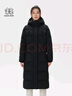 KOLON SPORT/可隆防水鵝絨服 女子戶外冬GTX 2L多口袋防風透濕鵝絨夾克 LKDJ4WN190-BK 黑色 M 165/88A 曬單實拍圖