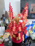 年宵花新年擺件發(fā)財果裝飾仿真花過年福桶插花紅果蛇年春節(jié)抱抱桶 【抱富-柿子-?？ā?曬單實拍圖