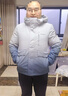 波司登（BOSIDENG）反季羽絨服男短款連帽新國標90絨商場(chǎng)同款休閑外套 【店長(cháng)推薦】蒼灰漸變9M34 S 170/88A 曬單實(shí)拍圖