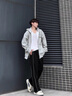 佐館男鞋潮流牛仔板鞋男2025春季新款厚底增高面包休閑鞋百搭運動(dòng)鞋 牛仔藍 42 曬單實(shí)拍圖