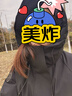 美力城【檀健次同款】鈦金4.0短款羽絨服女裝新款鵝絨工裝情侶男士外套 紫色 M （110-125斤） 曬單實(shí)拍圖
