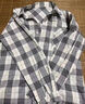 YOOOURTHING少年感格子襯衫男寬松長(cháng)袖春秋季休閑襯衣男潮牌情侶復古外套男 白色 XL 建議125-145斤 曬單實(shí)拍圖