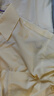 moussy新品非正式學(xué)院風(fēng)領(lǐng)帶寬松長(zhǎng)袖襯衫010GA730-6170 051淺黃色 均碼 曬單實(shí)拍圖