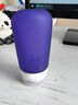 Humangear 旅行裝洗漱humangear硅膠乳液分裝瓶出差空瓶套裝旅游便攜大容量 74ml-3件套-透明/紫/湖藍 曬單實(shí)拍圖