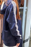 adidas休閑連帽拉鏈夾克外套男裝阿迪達(dá)斯官方輕運(yùn)動GK9033 傳奇墨水藍(lán)/白 XL A 曬單實(shí)拍圖