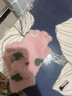 JIOESC鹿角手套女秋冬季毛絨可愛(ài)半指翻蓋手套保暖加絨加厚女士女生女款 粉色 均碼 1雙 曬單實(shí)拍圖