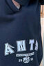 安踏（ANTA）抗菌長(zhǎng)T | 針織長(zhǎng)袖上衣男士25年秋季四季商務(wù)通勤半拉鏈立領(lǐng)t恤 【3A抗菌】黛墨灰-1 L (男175) 曬單實(shí)拍圖