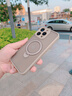 艾派客iPhone16Promax手機(jī)殼旋轉(zhuǎn)磁吸充電支架磨砂防摔散熱保護(hù)套精孔鏡頭全包超薄硅膠簡(jiǎn)約男女款外殼 【沙漠色】360°旋轉(zhuǎn)支架-磁吸充電+鋼化膜 蘋果16Promax 曬單實(shí)拍圖