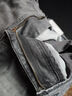 ABLE JEANS【修身褲】春夏季新款冰爽玉薄款牛仔褲男士修身小腳褲 深隕石灰 34 /34 曬單實(shí)拍圖