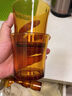 DURALEX多萊斯法國進口鋼化玻璃水杯果汁杯啤酒杯辦公便攜茶杯家用咖啡杯 琥珀色*6只【210ml】 簡約水杯 曬單實拍圖