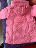 G.DUCKKIDS小黃鴨女童服中長(zhǎng)款冬季2024新款洋氣兒童白鴨絨外套加厚女寶寶 粉紅色 110cm 曬單實(shí)拍圖