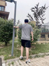 格蘭森運(yùn)動(dòng)套裝男夏季新款健身短袖T恤男士速干衣服跑步寬松休閑運(yùn)動(dòng)服 白色 XL 曬單實(shí)拍圖