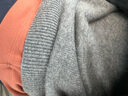 布先生半高領(lǐng)加厚套頭羊絨衫男2025春秋純色舒適毛衣 BT11680 火山灰 M (170) 曬單實(shí)拍圖