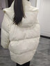 巴拉巴拉女童羽絨服冬季童裝中大童加厚外套連帽保暖甜美韓版時(shí)尚 白色調(diào)00311-白鴨絨 160 cm（充絨量162g） 曬單實(shí)拍圖