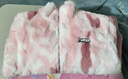 艾珠兒（Aizhuer）羊羔毛外套女毛絨棉服女秋冬季2025新款時(shí)尚中長(cháng)款加絨加厚外套 粉紅色 L 曬單實(shí)拍圖