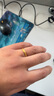 中國黃金（CHINA GOLD）黃金冰川戒指足金情侶一對戒結(jié)婚紀(jì)念日七夕情人節(jié)生日禮物送老婆 【刻字/賀卡】冰川戒指 約1.4g【女戒】 曬單實拍圖