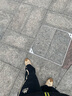 卡帕（Kappa）背靠背新款情侶男女復古休閑褲直筒運動(dòng)褲收口小腳衛褲K0DZ2AK01P 曬單實(shí)拍圖