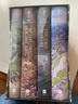 現(xiàn)貨 指環(huán)王霍比特人魔戒4冊 英文原版 The Hobbit and the Lord of the Rings 中土世界 托爾金奇幻小說 精裝 曬單實拍圖