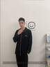 Charm Kendo男士睡衣休閑長(cháng)袖純棉春秋薄款秋冬季男士家居服兩件套舒適套裝 黑色 送老公實(shí)用高級感 XL(120-140) 曬單實(shí)拍圖