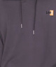 Lee商場同款舒適版刺繡Logo鐵灰色男連帽衛(wèi)衣休閑潮流LMT007901201 鐵灰色 S 曬單實拍圖