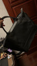 瓏驤（LONGCHAMP）女包輕奢休閑斜挎包出差手提包餃子包 巧克力棕1515 HSR 203 曬單實(shí)拍圖