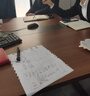 創(chuàng  )圣辦公會(huì )議桌長(cháng)桌現代簡(jiǎn)約洽談培訓桌椅組合6/8/10人長(cháng)方形辦公桌 曬單實(shí)拍圖